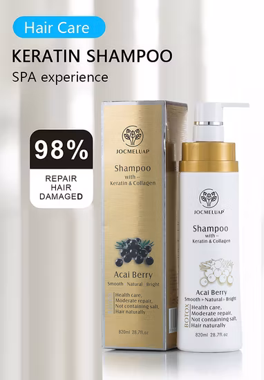 Shampoo per capelli biotina e collagene da 400 ml idratante per capelli danneggiati