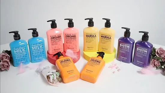 Venditore caldo Shampoo nutriente rinfrescante antiforfora per tutti i capelli con etichetta privata