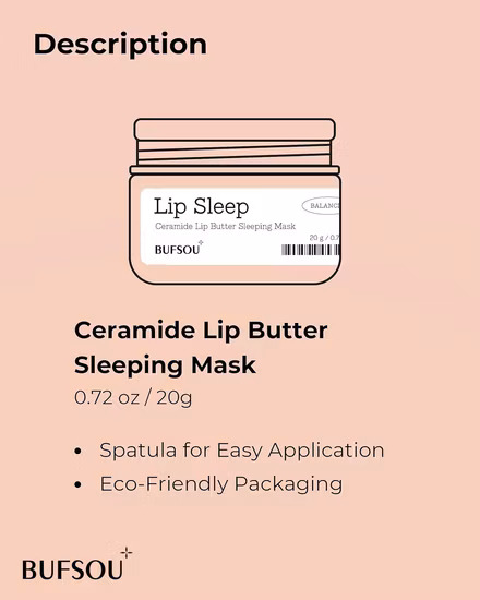 Maschera per labbra trasparente per dormire organica OEM / ODM