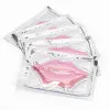 Prodotti di bellezza per il viso caldo Confezione con logo per etichette private Cura della pelle Maschera per labbra coreana all'ingrosso personalizzata con collagene idratante rosa rosa